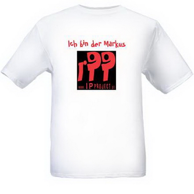 T-Shirt Ich bin der Markus weiss