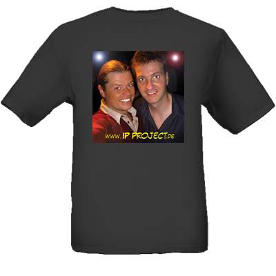 T-Shirt Markus & Stefan schwarz