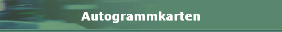 Autogrammkarten